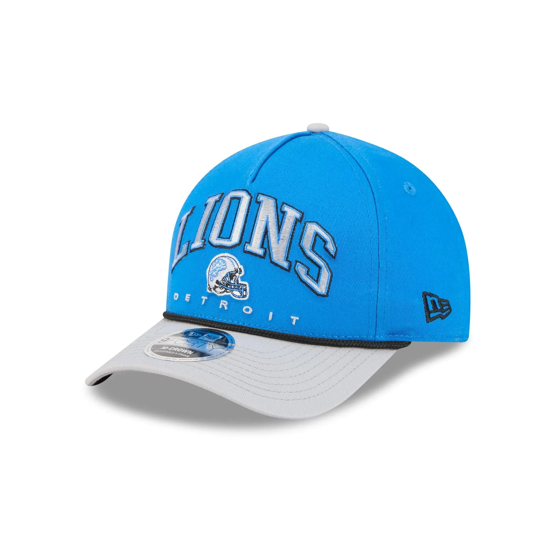 Detroit Lions Arch 9FORTY M-Crown A-Frame Snapback Hat sold by New Era
