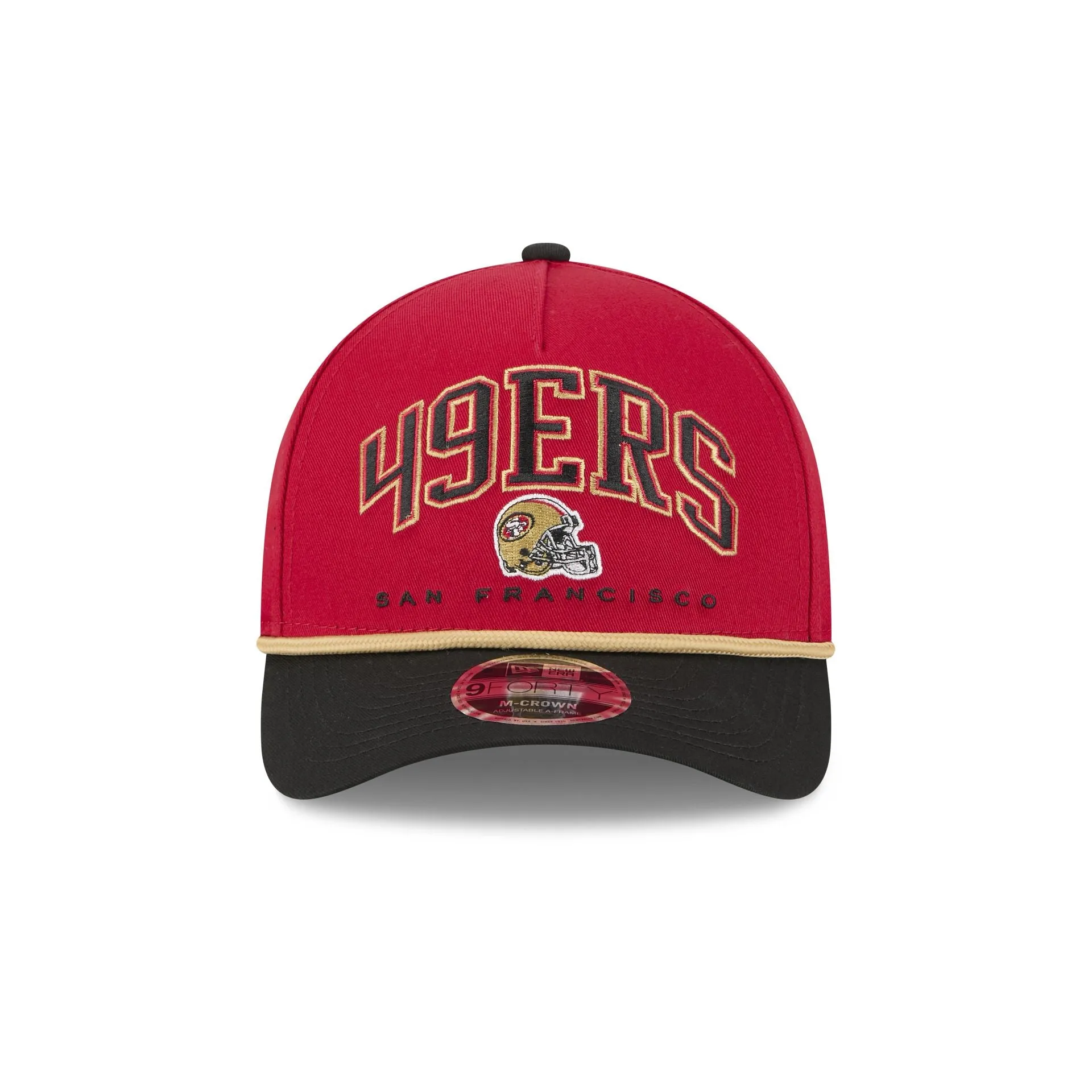 San Francisco 49ers Arch 9FORTY M-Crown A-Frame Snapback Hat sold by New Era product image thumbnail 2
