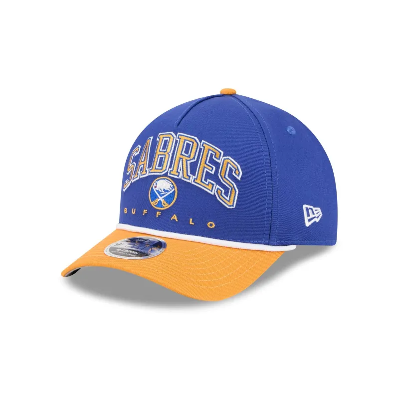 Buffalo Sabres Arch 9FORTY M-Crown A-Frame Snapback Hat sold by New Era
