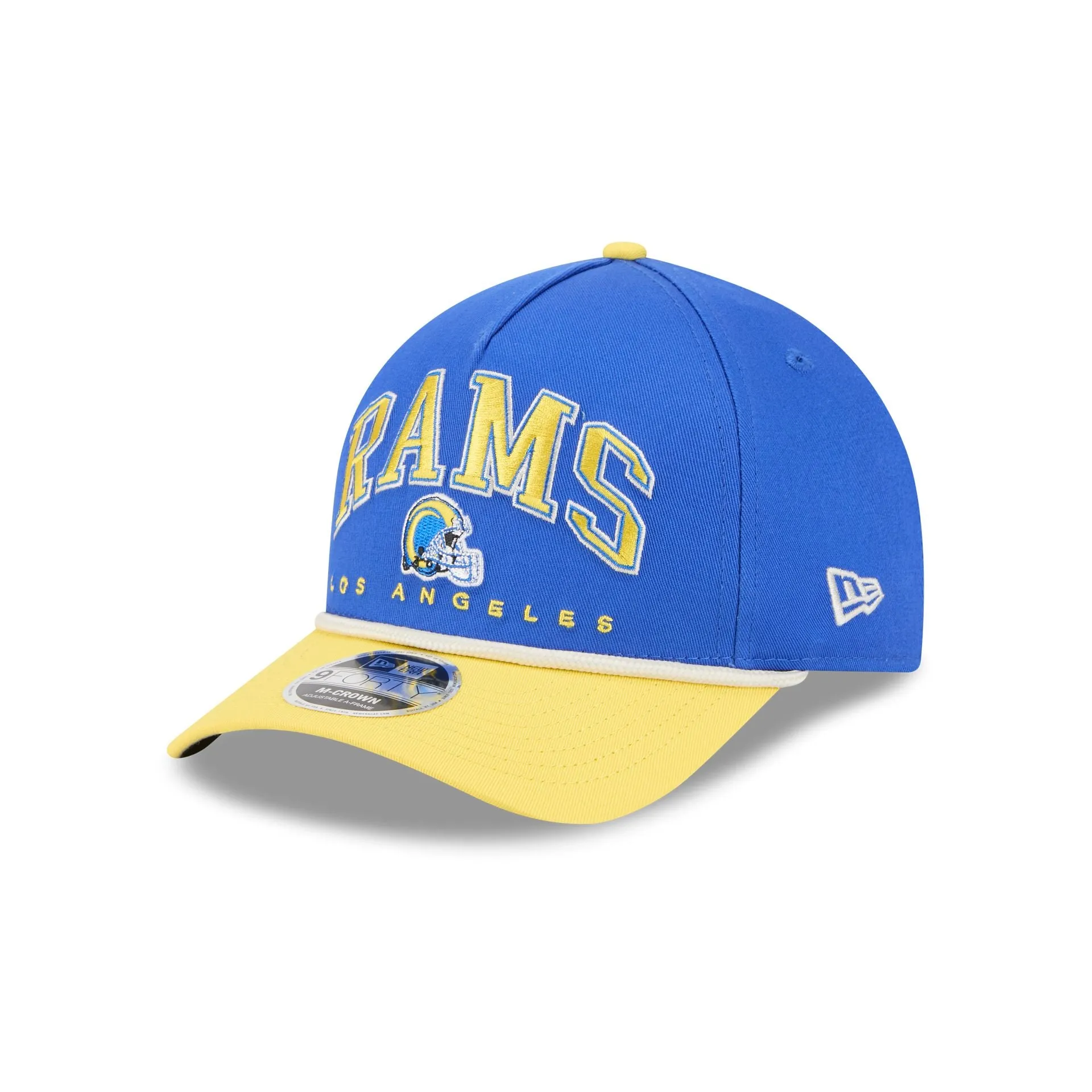 Los Angeles Rams Arch 9FORTY M-Crown A-Frame Snapback Hat sold by New Era