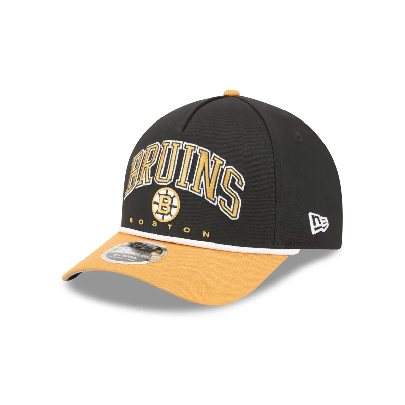 Boston Bruins Arch 9FORTY M-Crown A-Frame Snapback Hat sold by New Era