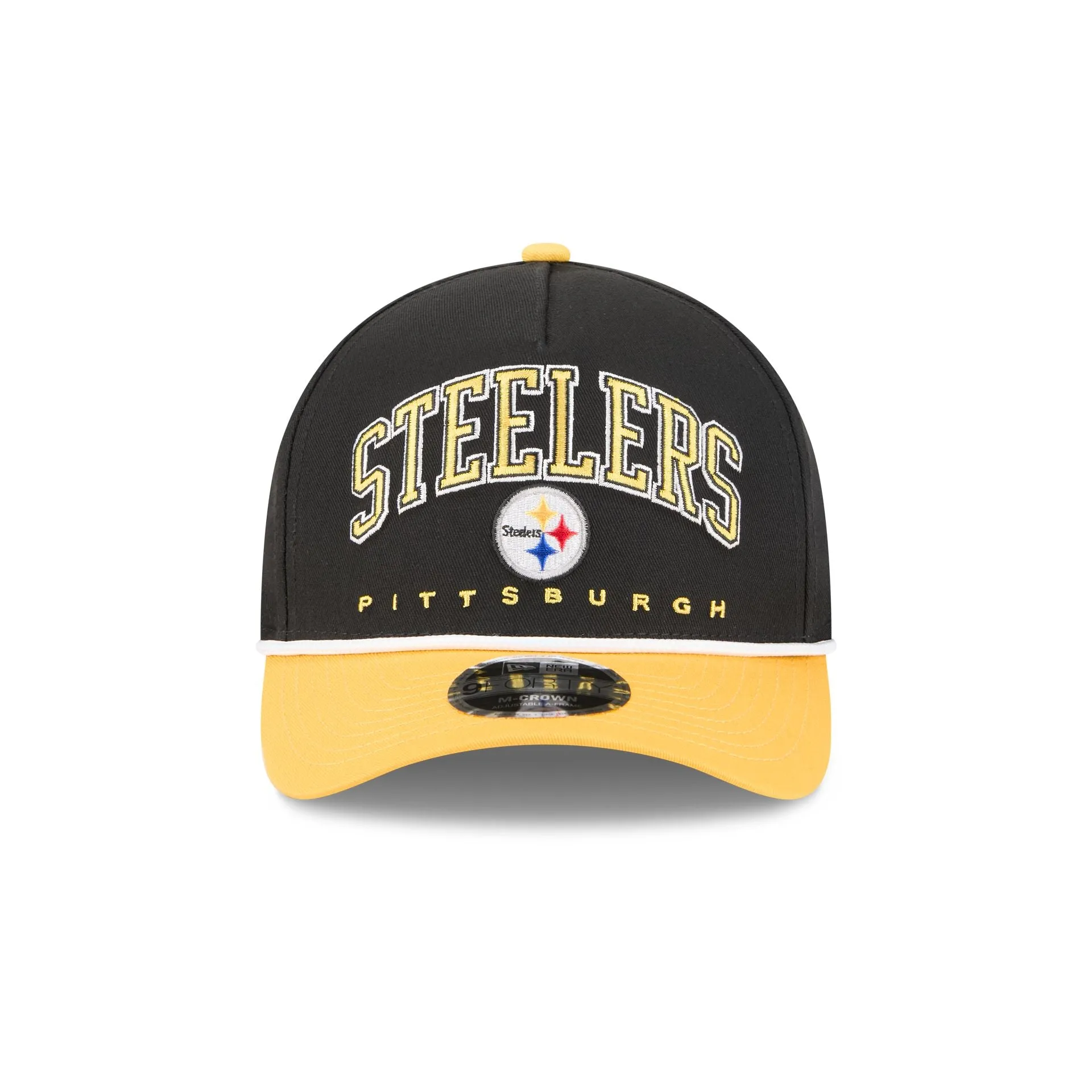 Pittsburgh Steelers Arch 9FORTY M-Crown A-Frame Snapback Hat sold by New Era product image thumbnail 2