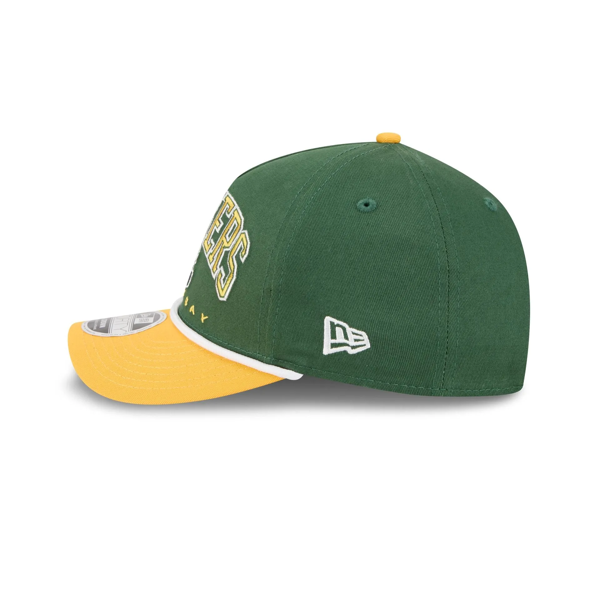 Green Bay Packers Arch 9FORTY M-Crown A-Frame Snapback Hat sold by New Era product image thumbnail 4