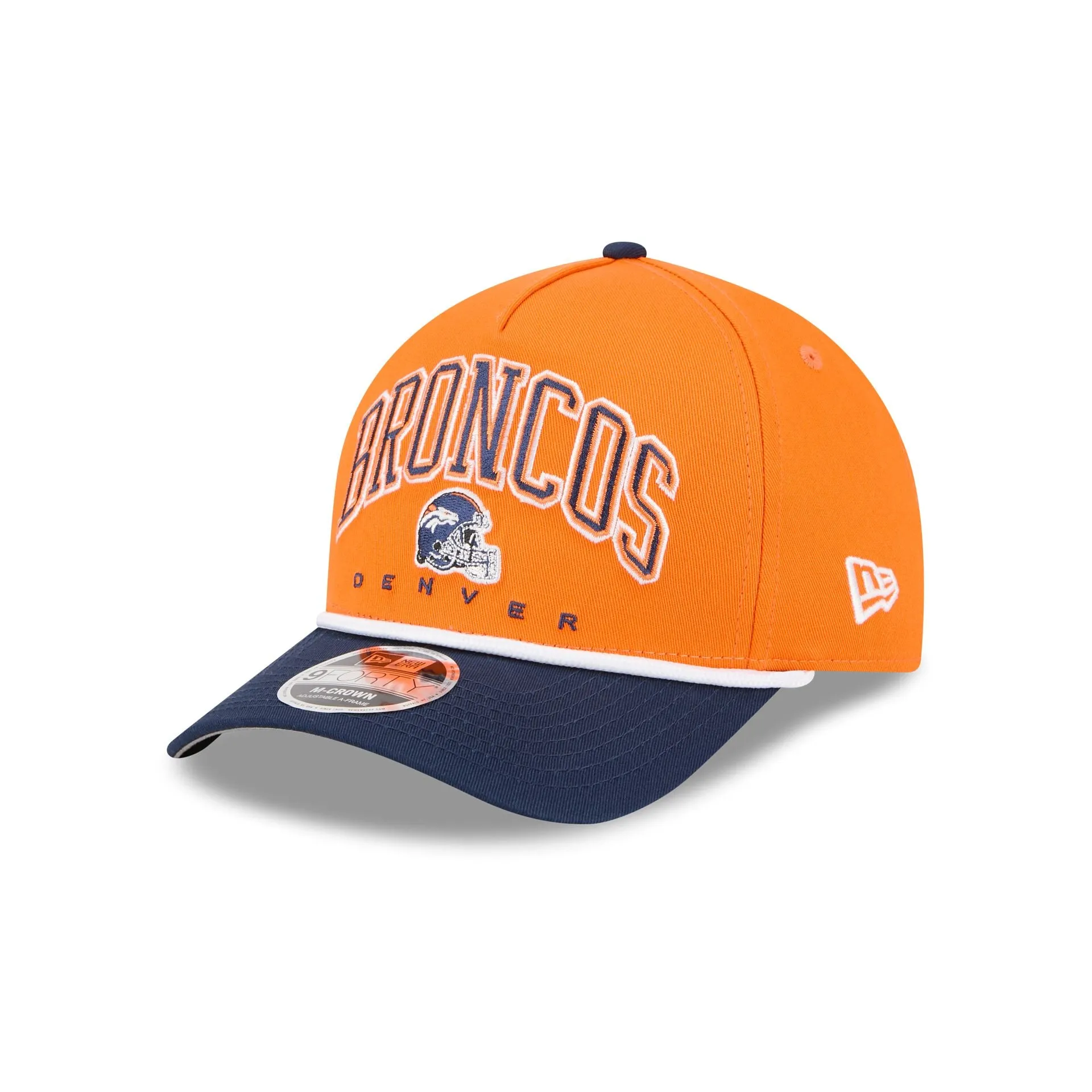 Denver Broncos Arch 9FORTY M-Crown A-Frame Snapback Hat sold by New Era