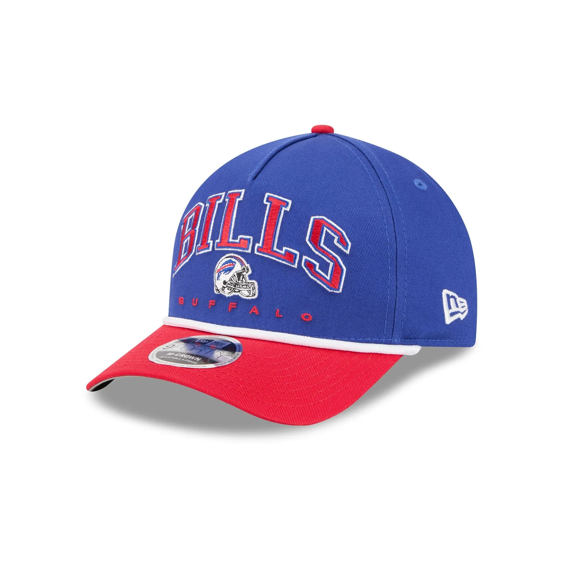Buffalo Bills Arch 9FORTY M-Crown A-Frame Snapback Hat sold by New Era