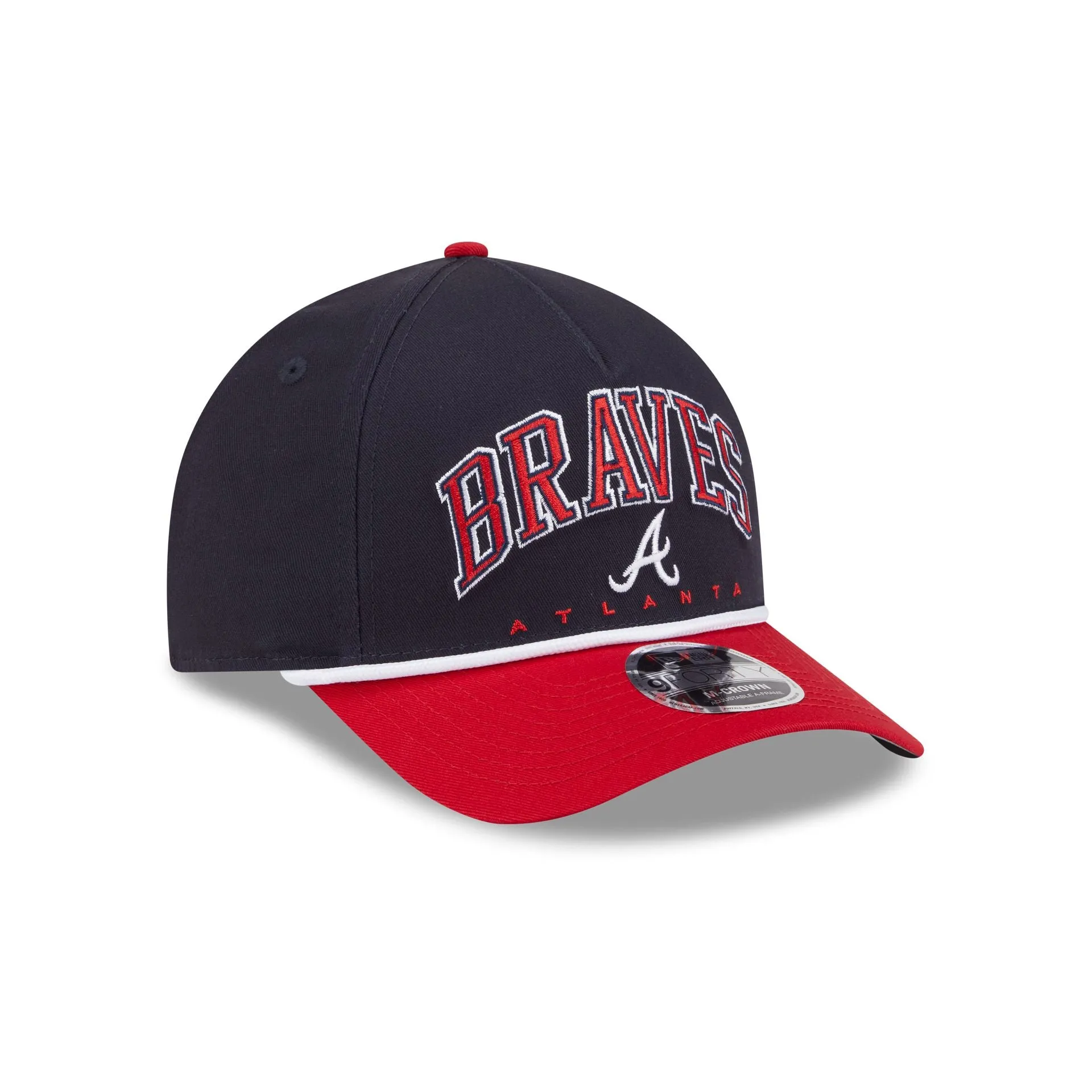 Atlanta Braves Arch 9FORTY M-Crown A-Frame Snapback Hat sold by New Era product image thumbnail 3