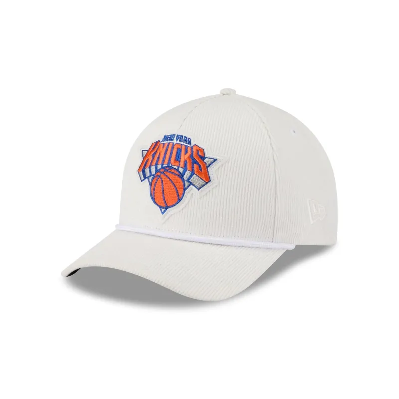 New York Knicks Corduroy 9FORTY M-Crown A-Frame Snapback Hat sold by New Era