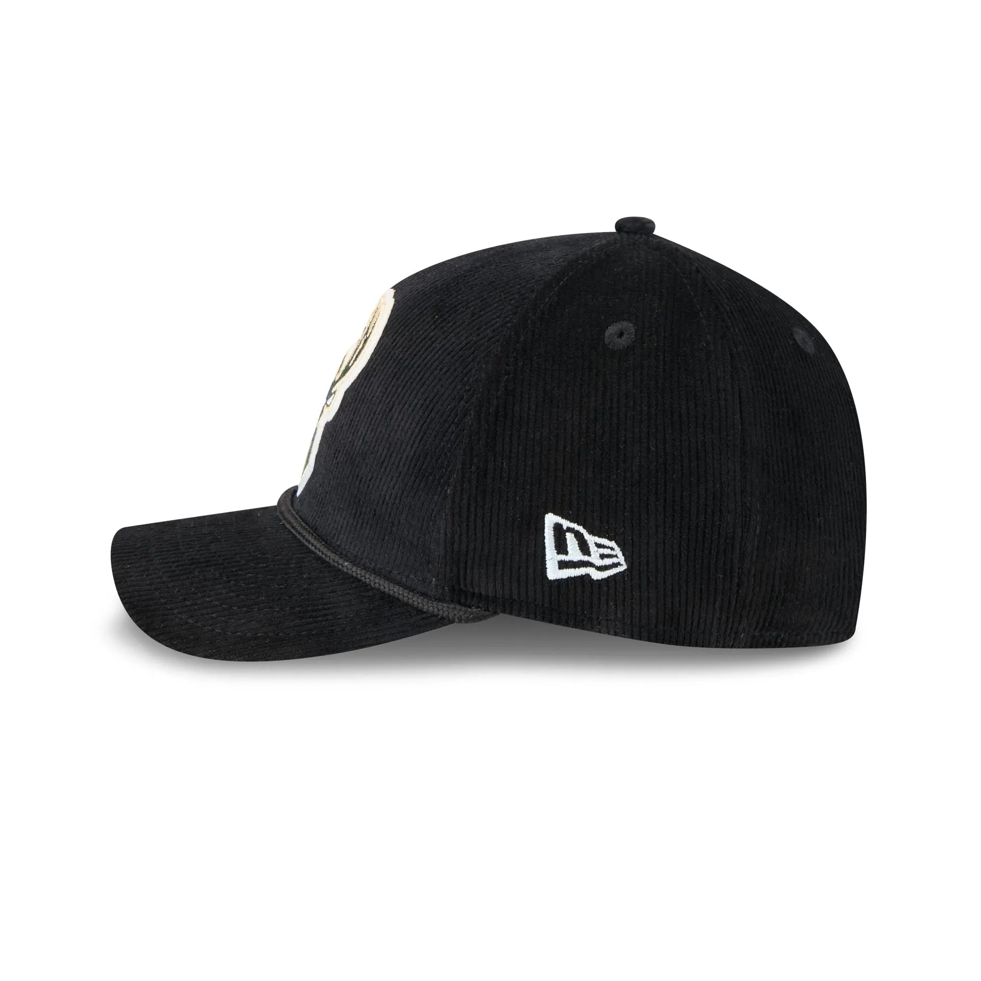 Milwaukee Bucks Corduroy 9FORTY M-Crown A-Frame Snapback Hat sold by New Era product image thumbnail 4