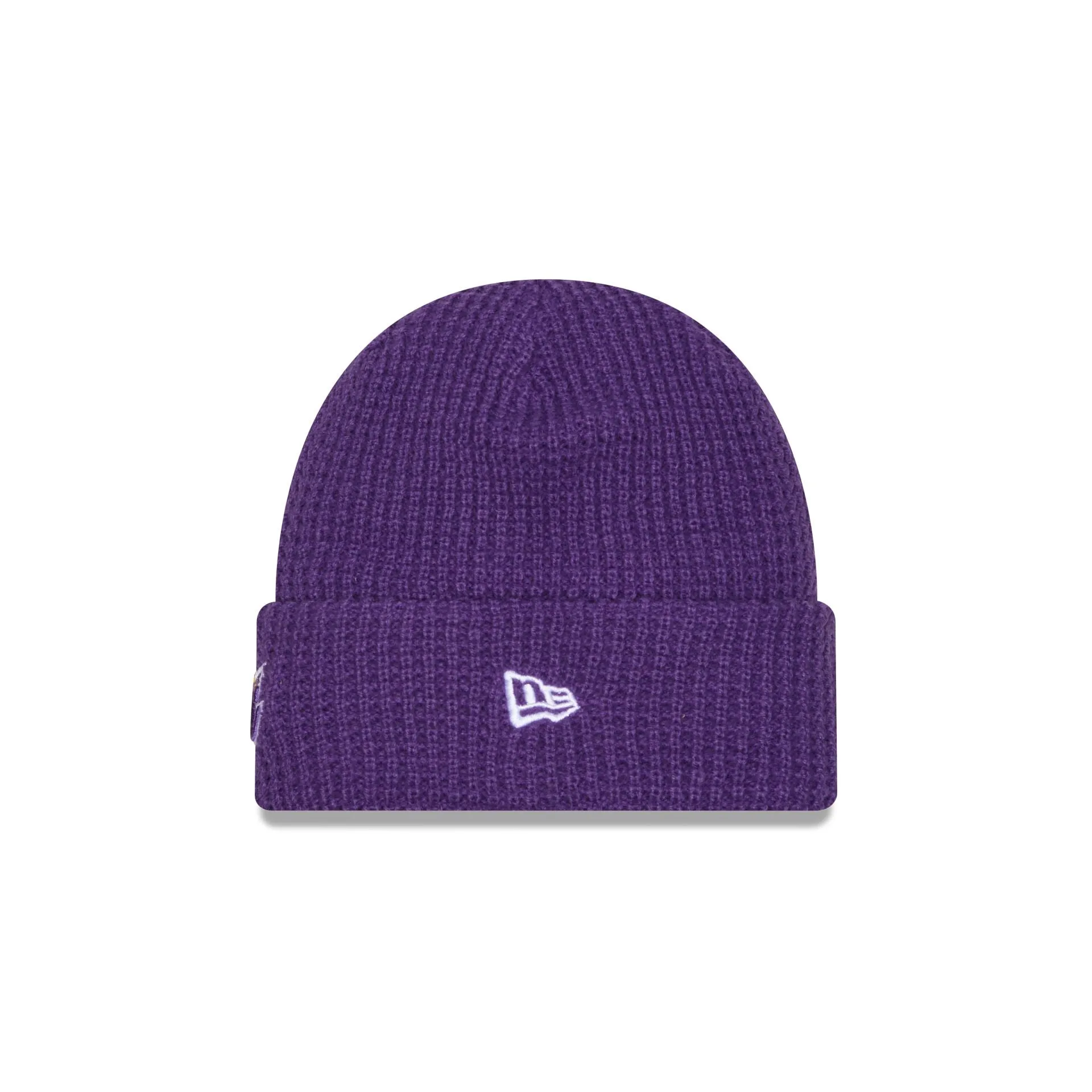 Los Angeles Lakers Waffle Stitch Knit Beanie Hat sold by New Era product image thumbnail 2