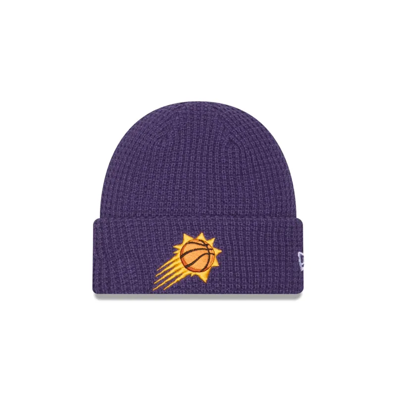 Phoenix Suns Waffle Stitch Knit Beanie Hat sold by New Era