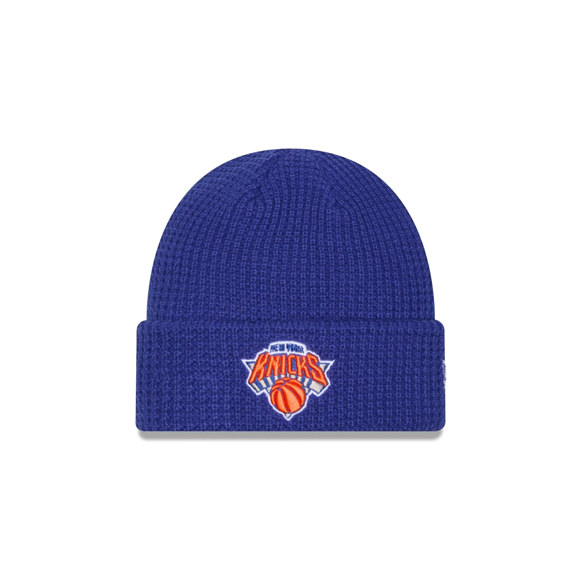 New York Knicks Waffle Stitch Knit Beanie Hat sold by New Era