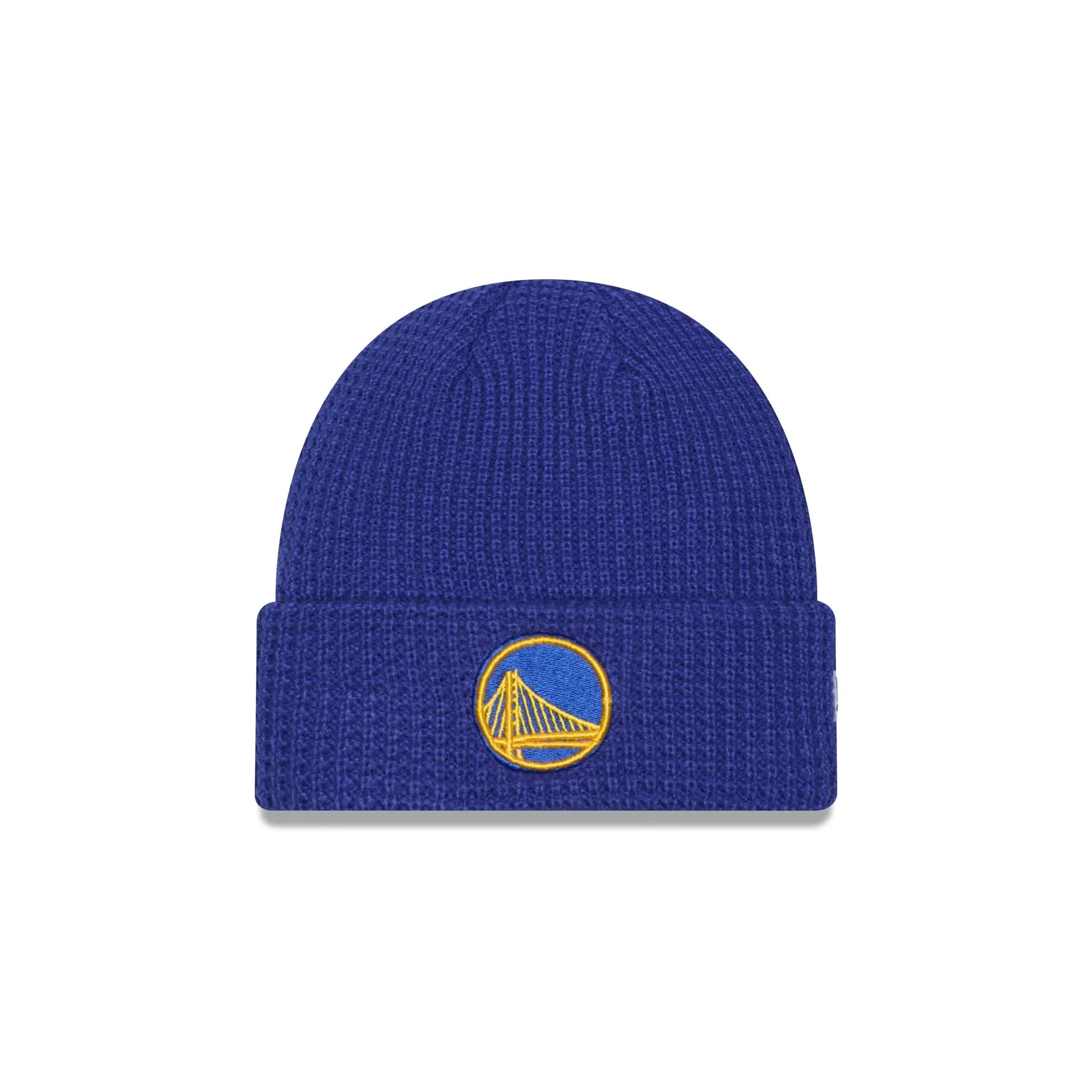 Golden State Warriors Waffle Stitch Knit Beanie Hat sold by New Era