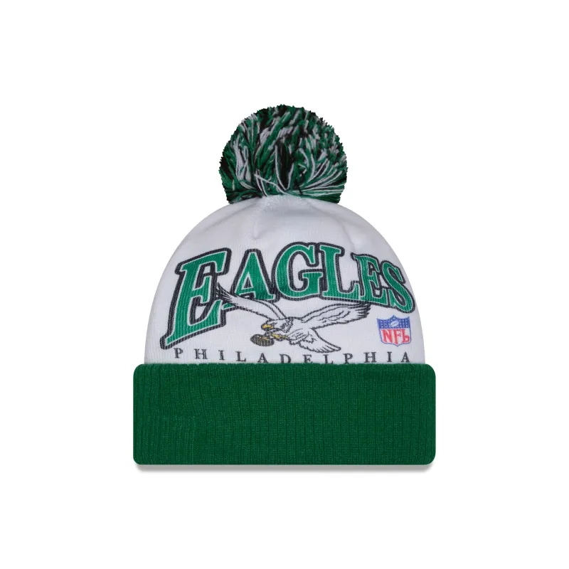 Philadelphia Eagles Spirit Pom Knit Hat sold by New Era