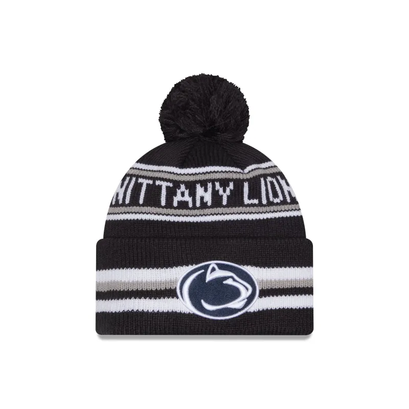 Penn State Nittany Lions Classic Pom Knit Hat sold by New Era