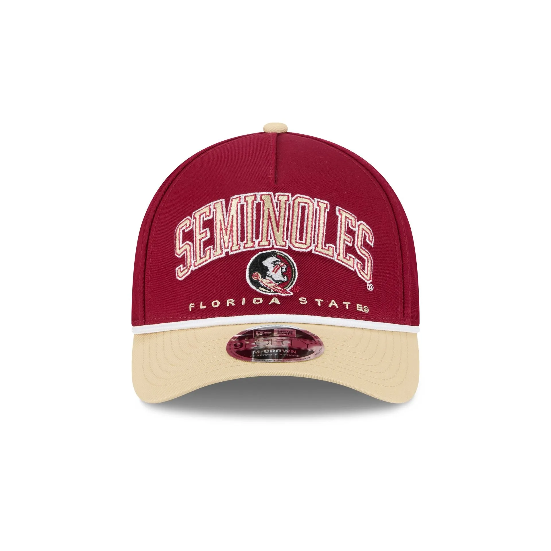 Florida State Seminoles Arch 9FORTY M-Crown A-Frame Snapback Hat sold by New Era product image thumbnail 2