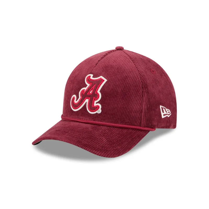 Alabama Crimson Tide Corduroy 9FORTY M-Crown A-Frame Snapback Hat sold by New Era