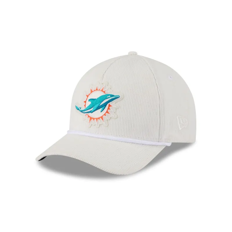 Miami Dolphins Corduroy 9FORTY M-Crown A-Frame Snapback Hat sold by New Era