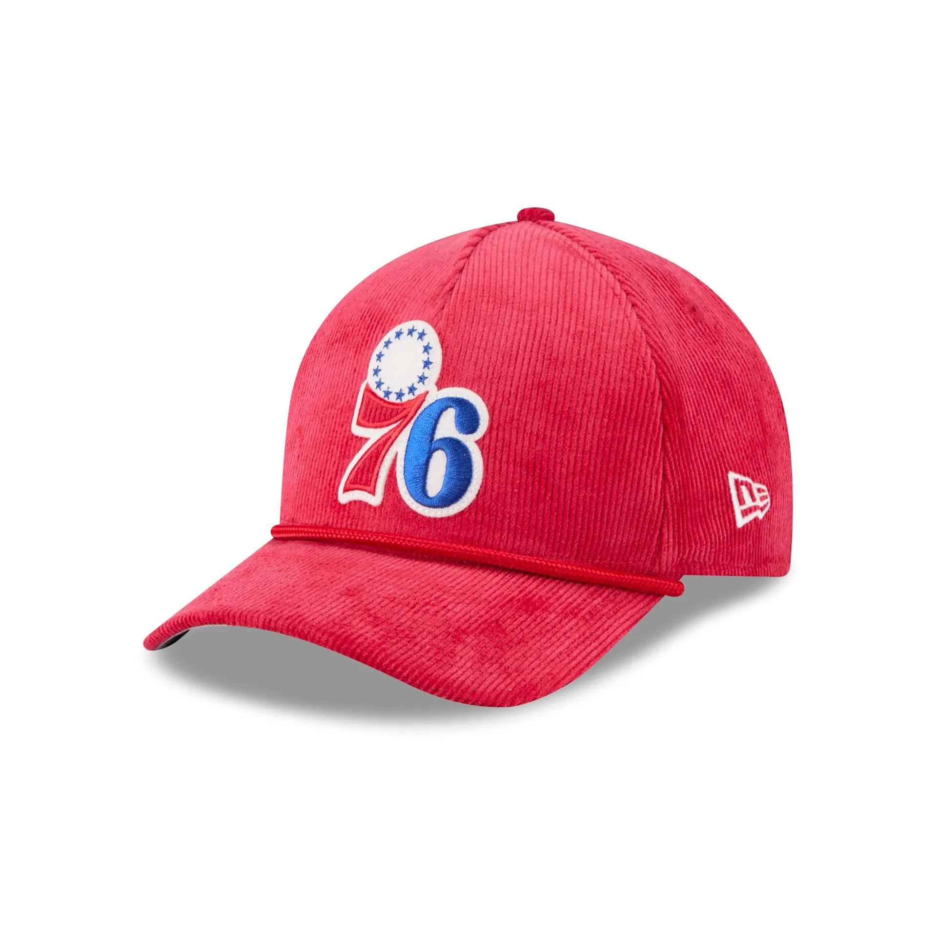Philadelphia 76ers Corduroy 9FORTY M-Crown A-Frame Snapback Hat sold by New Era