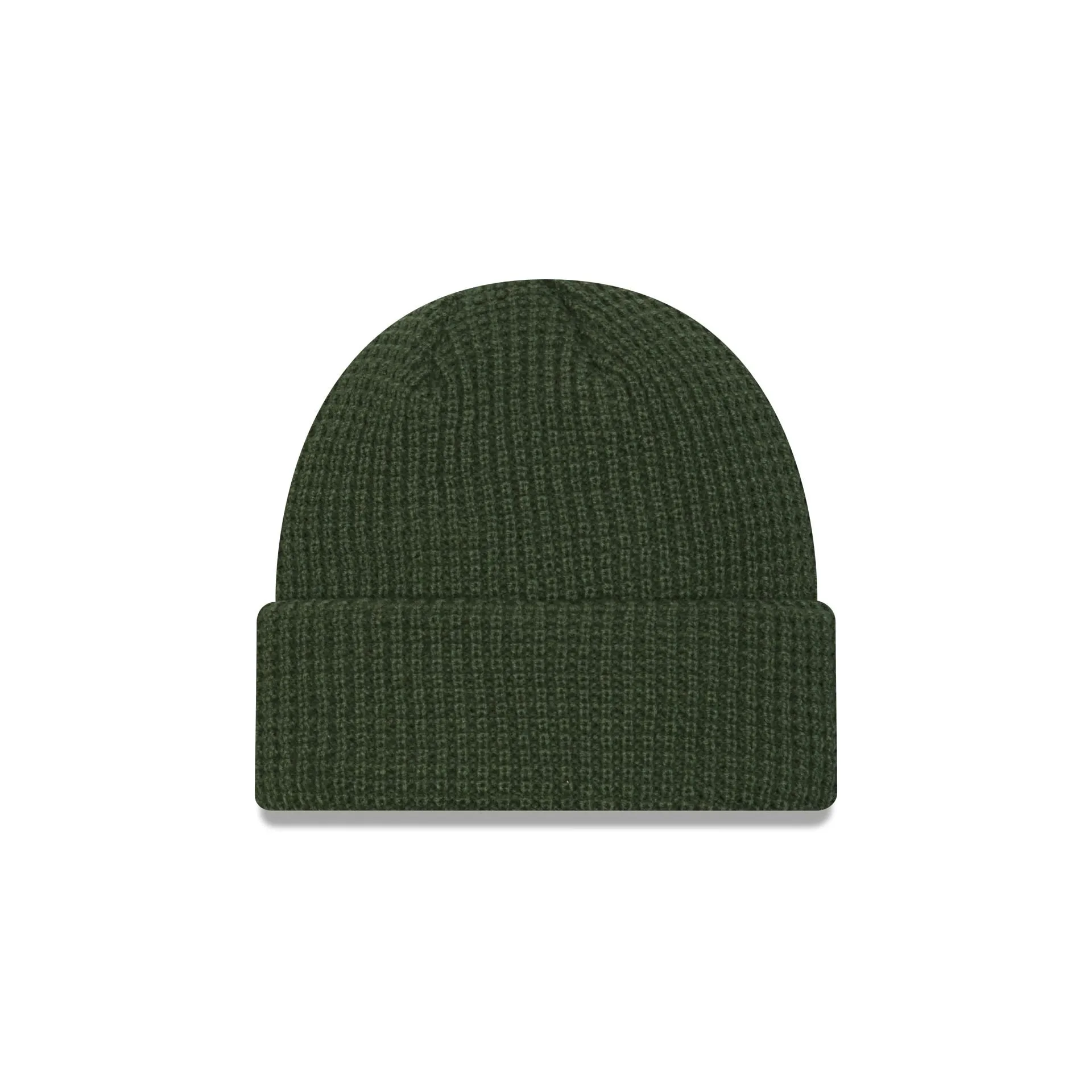 Green Bay Packers Waffle Stitch Knit Beanie Hat sold by New Era product image thumbnail 3