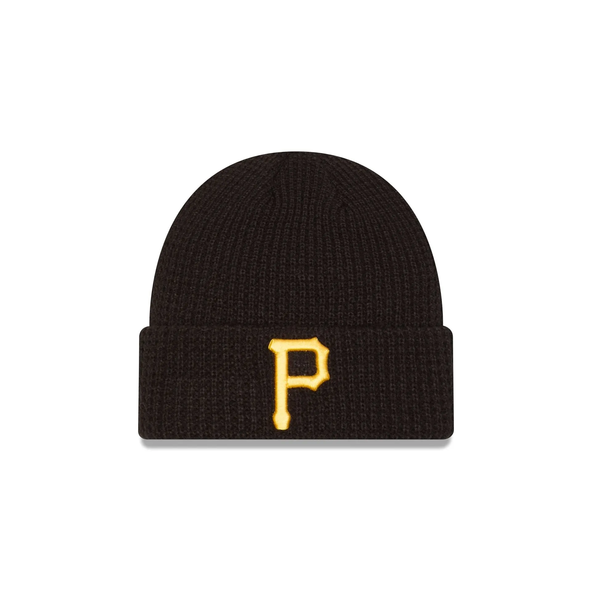 Pittsburgh Pirates Waffle Stitch Knit Beanie Hat sold by New Era