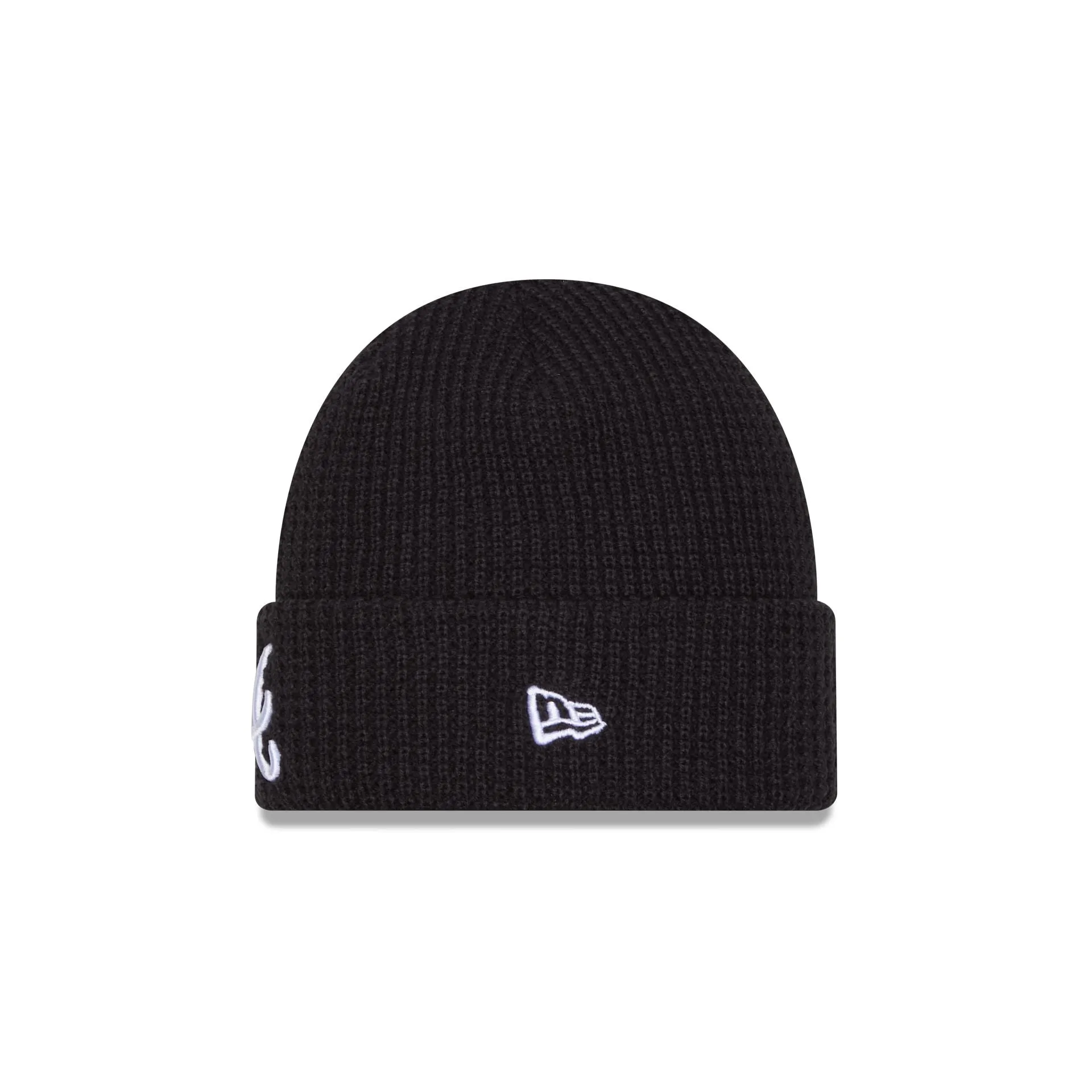 Atlanta Braves Waffle Stitch Knit Beanie Hat sold by New Era product image thumbnail 2