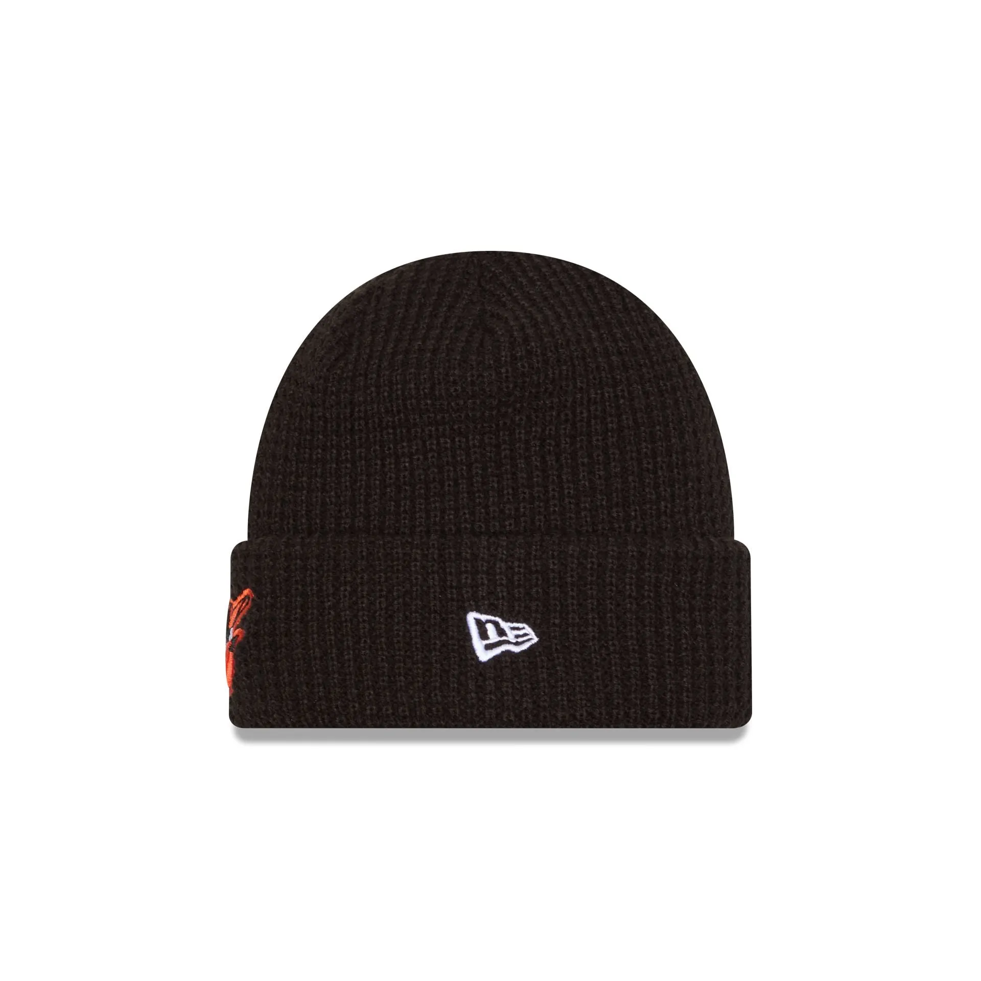 Baltimore Orioles Waffle Stitch Knit Beanie Hat sold by New Era product image thumbnail 2
