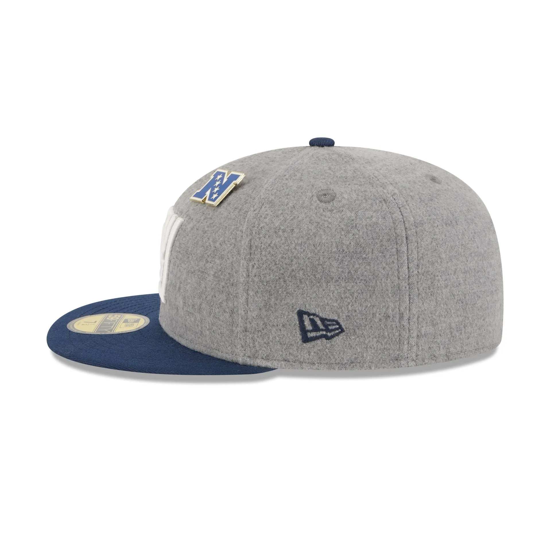 New York Giants Heather Gray Wool 59FIFTY Fitted Hat sold by New Era product image thumbnail 5