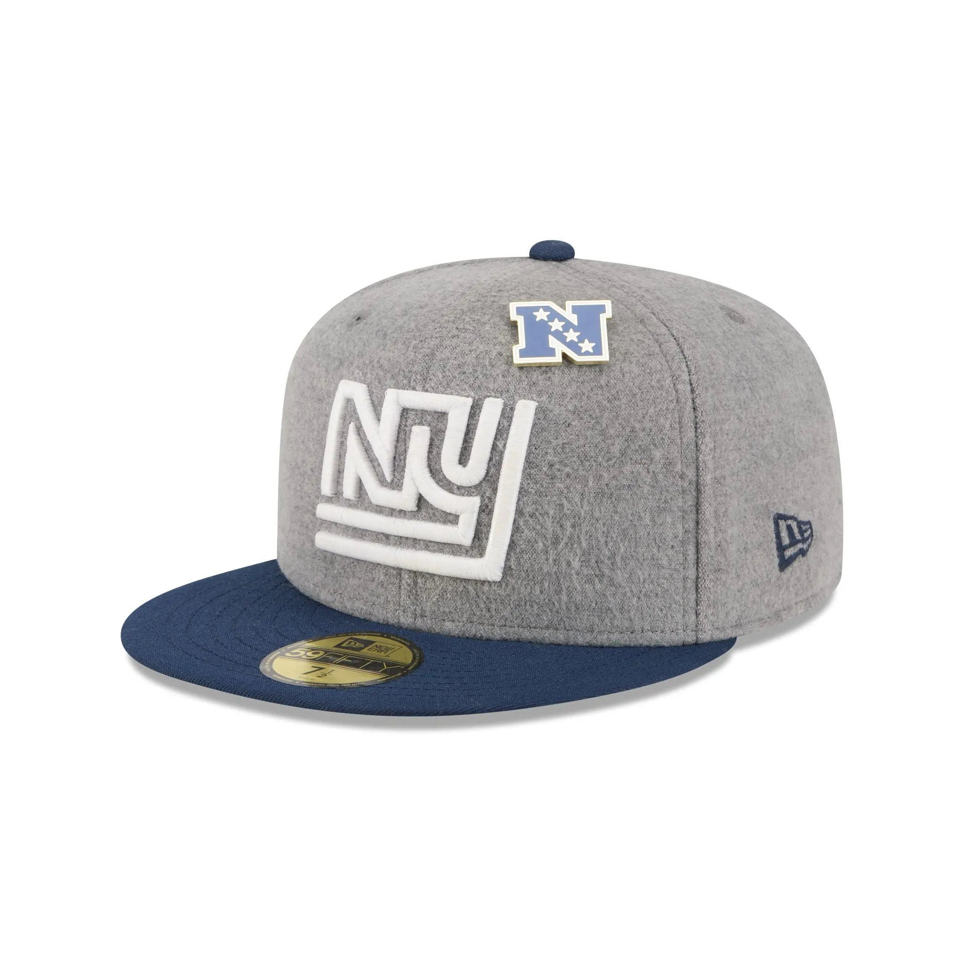 New York Giants Heather Gray Wool 59FIFTY Fitted Hat sold by New Era product image thumbnail 3