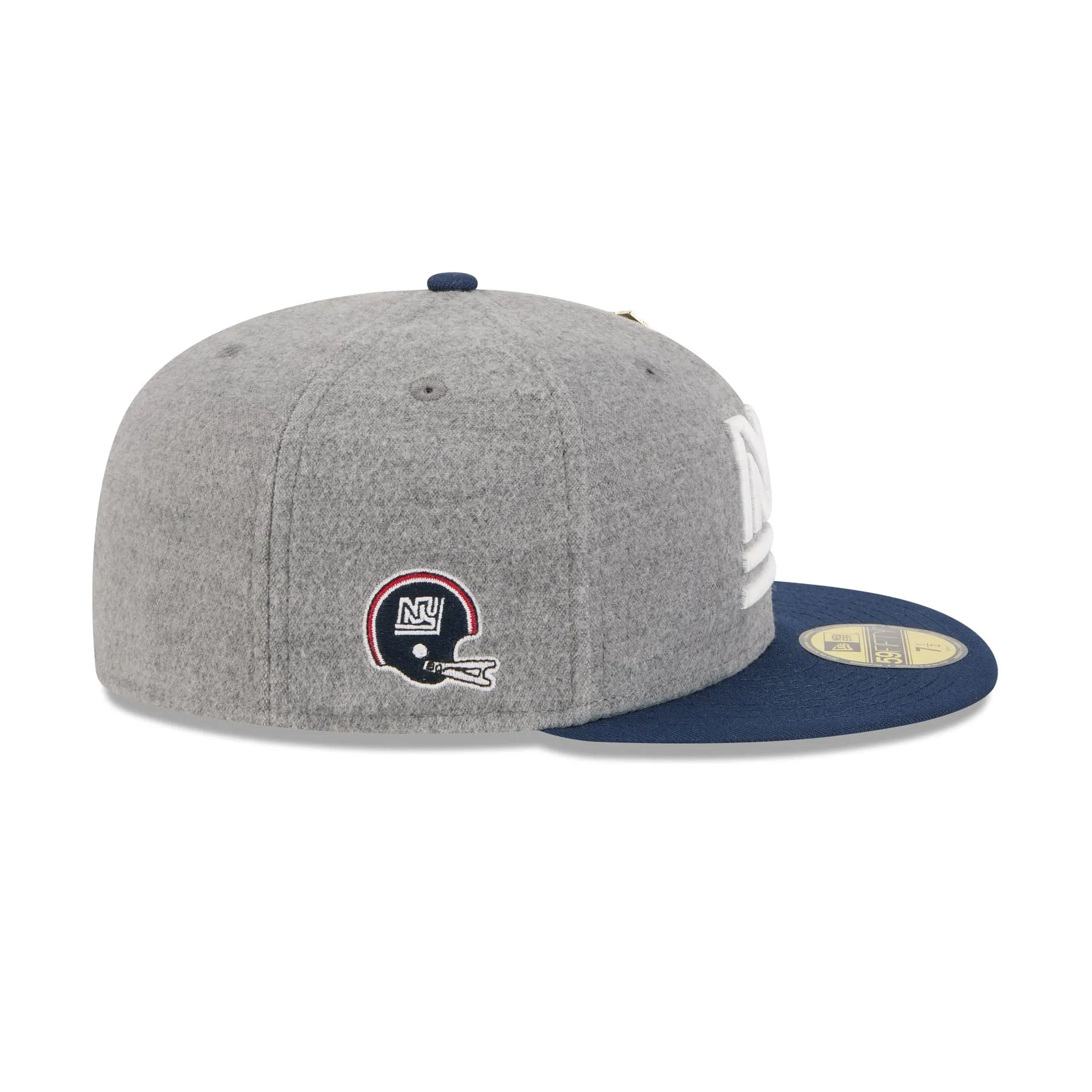 New York Giants Heather Gray Wool 59FIFTY Fitted Hat sold by New Era product image thumbnail 4