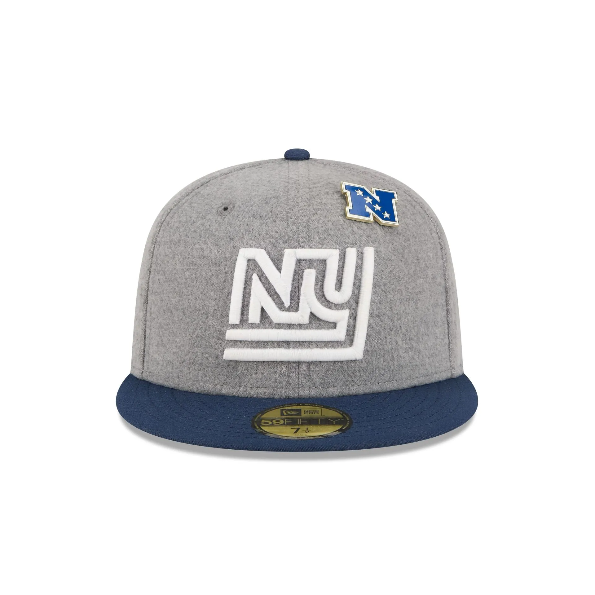 New York Giants Heather Gray Wool 59FIFTY Fitted Hat sold by New Era product image thumbnail 2
