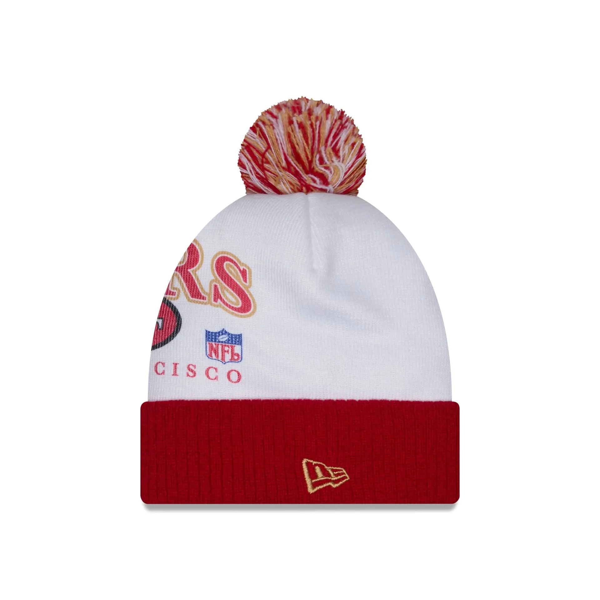 San Francisco 49ers Spirit Pom Knit Hat sold by New Era product image thumbnail 2