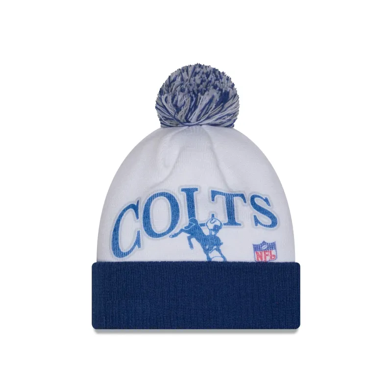 Indianapolis Colts Spirit Pom Knit Hat sold by New Era