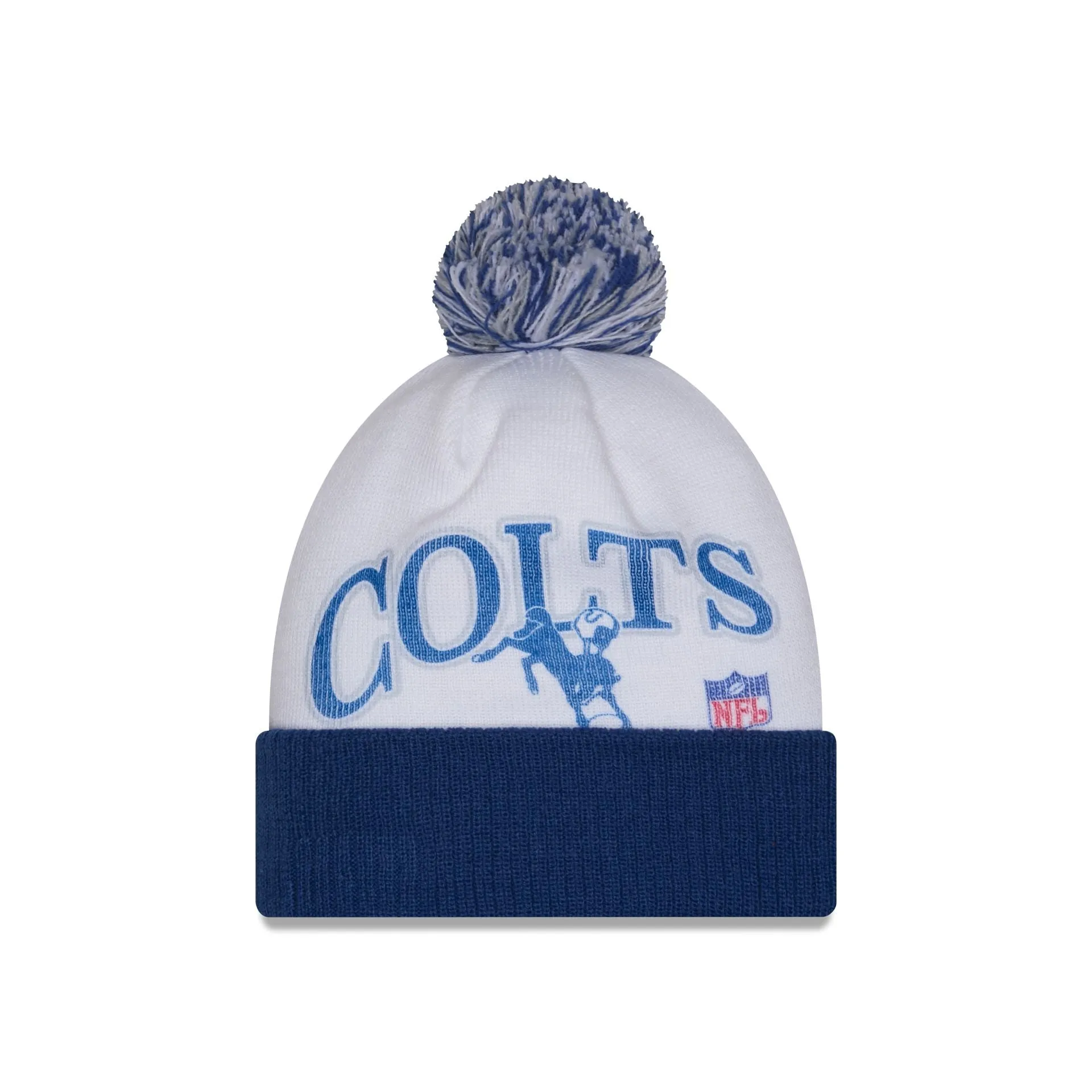 Indianapolis Colts Spirit Pom Knit Hat sold by New Era