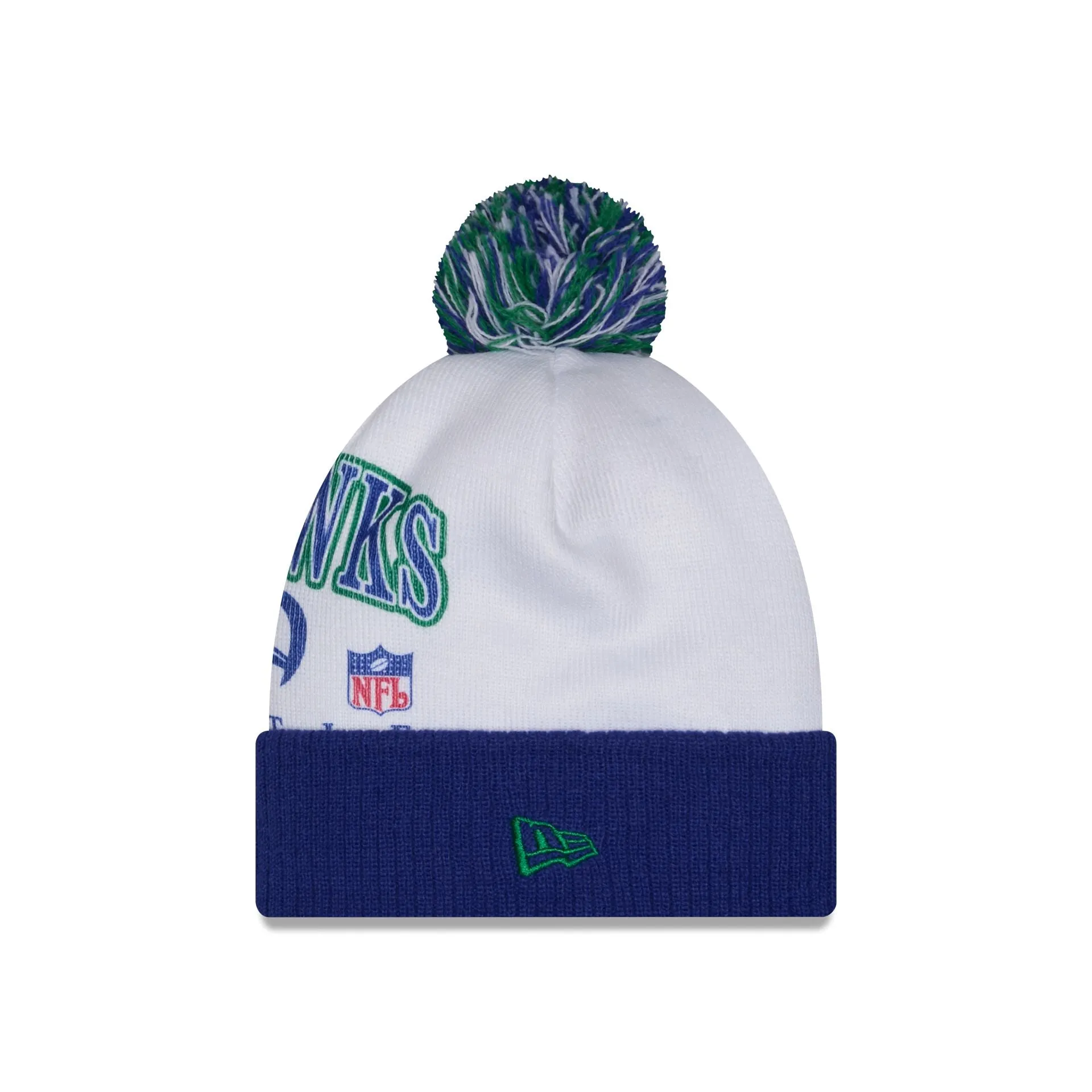 Seattle Seahawks Spirit Pom Knit Hat sold by New Era product image thumbnail 2