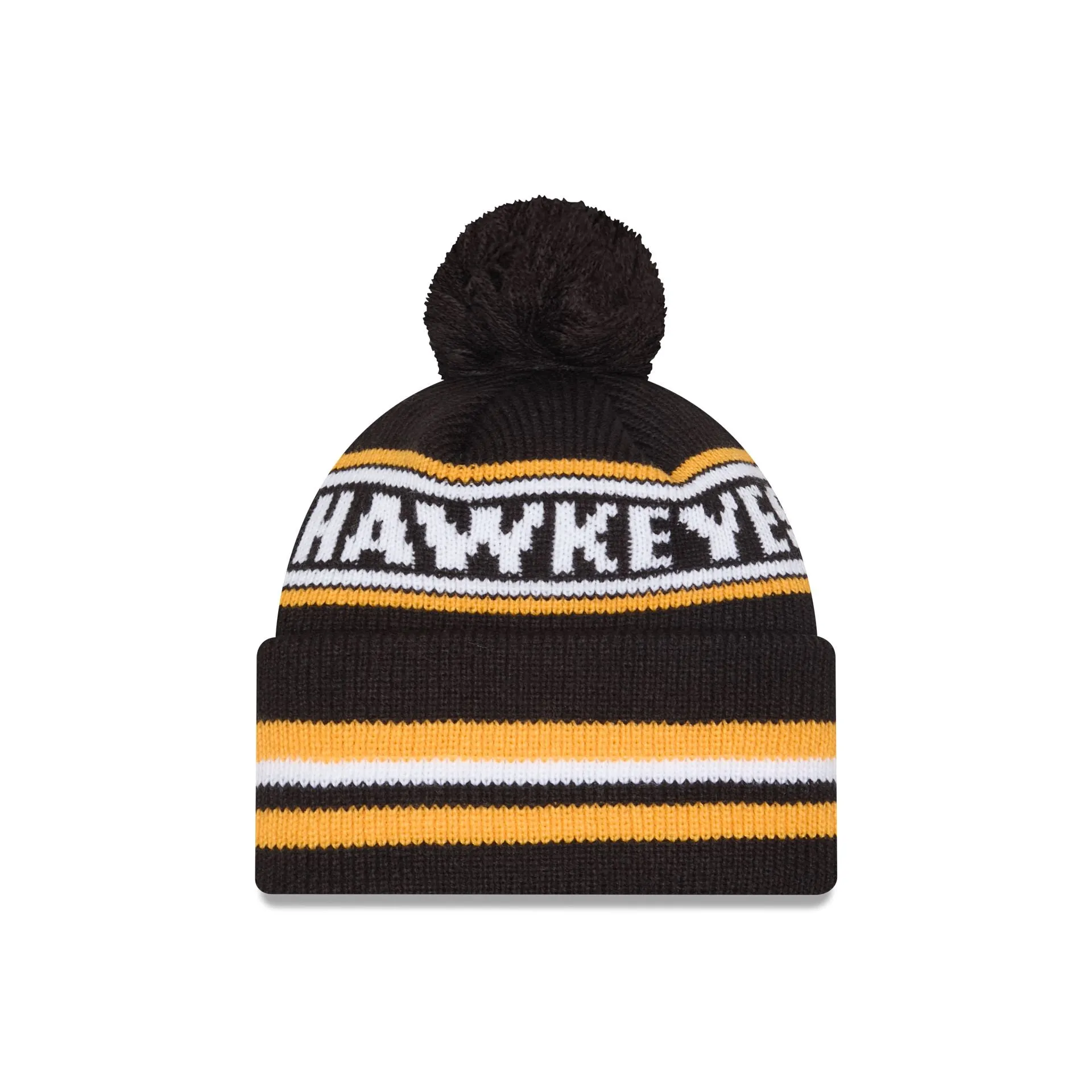 Iowa Hawkeyes Classic Pom Knit Hat sold by New Era product image thumbnail 3