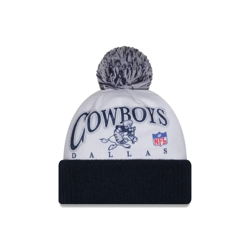 Dallas Cowboys Spirit Pom Knit Hat sold by New Era