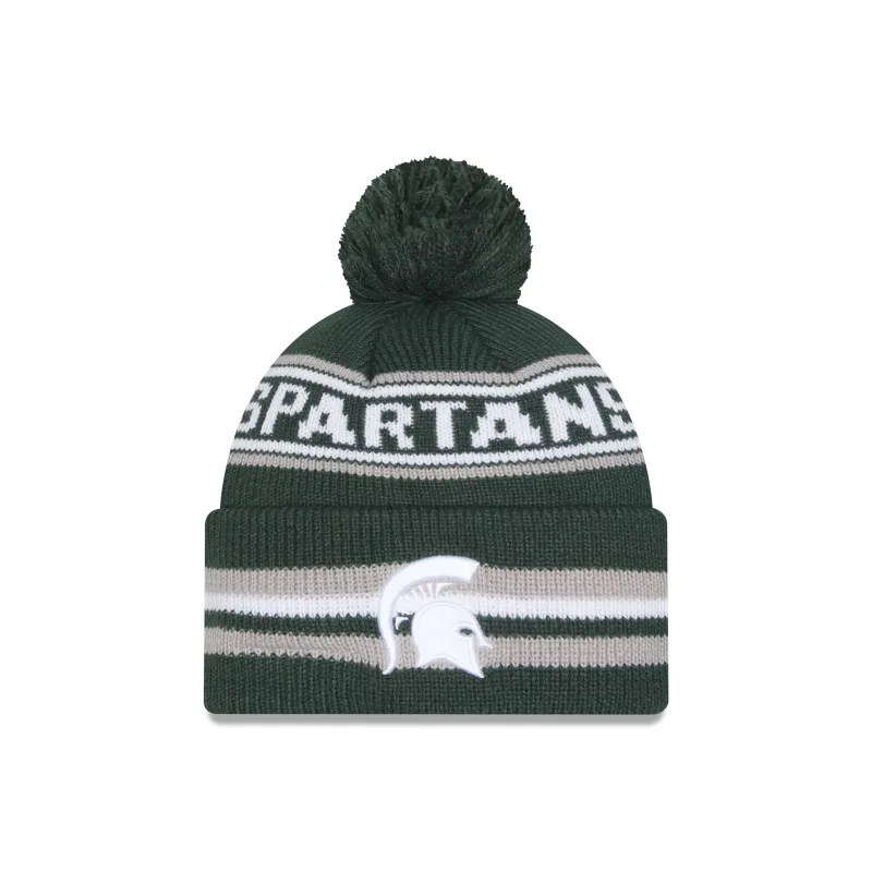 Michigan State Spartans Classic Pom Knit Hat sold by New Era