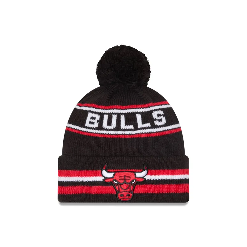 Chicago Bulls Classic Pom Knit Hat sold by New Era
