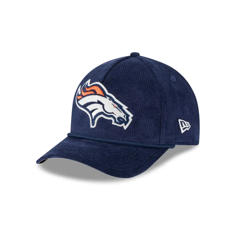 Denver Broncos Corduroy 9FORTY M-Crown A-Frame Snapback Hat sold by New Era