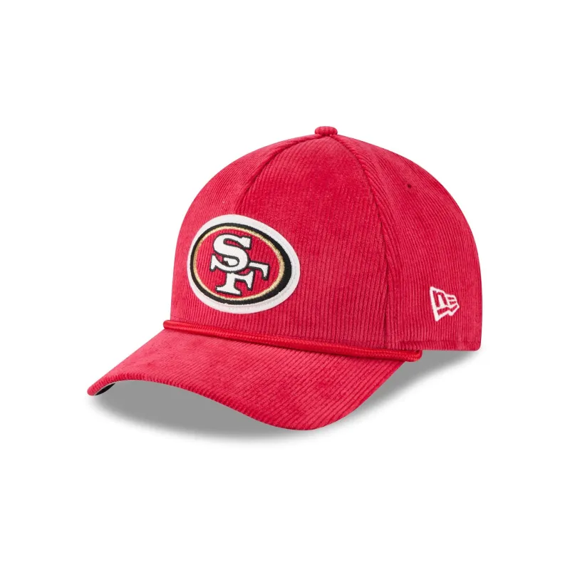 San Francisco 49ers Corduroy 9FORTY M-Crown A-Frame Snapback Hat sold by New Era