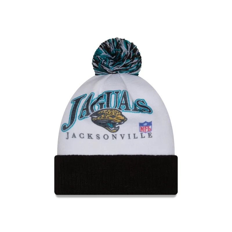Jacksonville Jaguars Spirit Pom Knit Hat sold by New Era