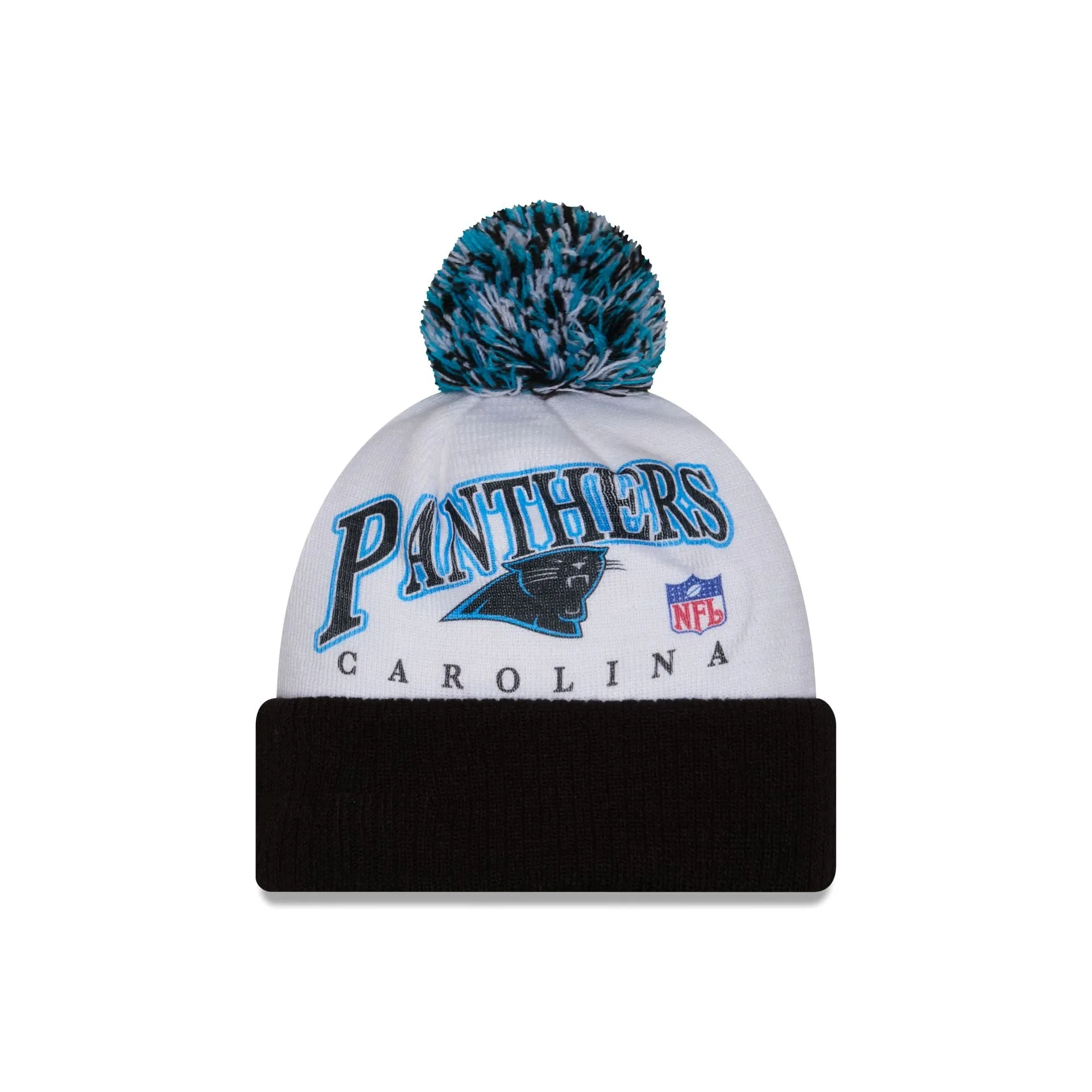 Carolina Panthers Spirit Pom Knit Hat sold by New Era
