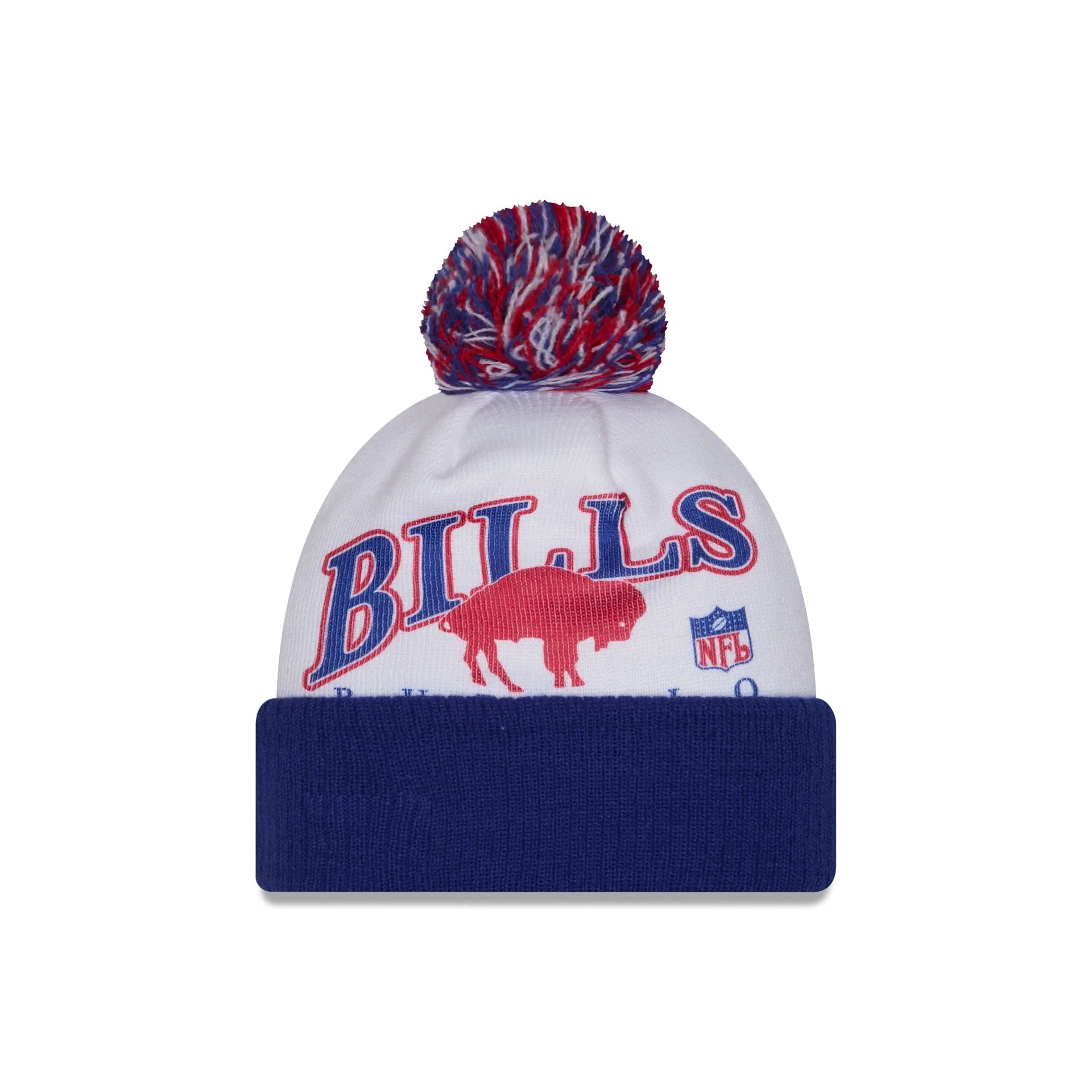 Buffalo Bills Spirit Pom Knit Hat sold by New Era