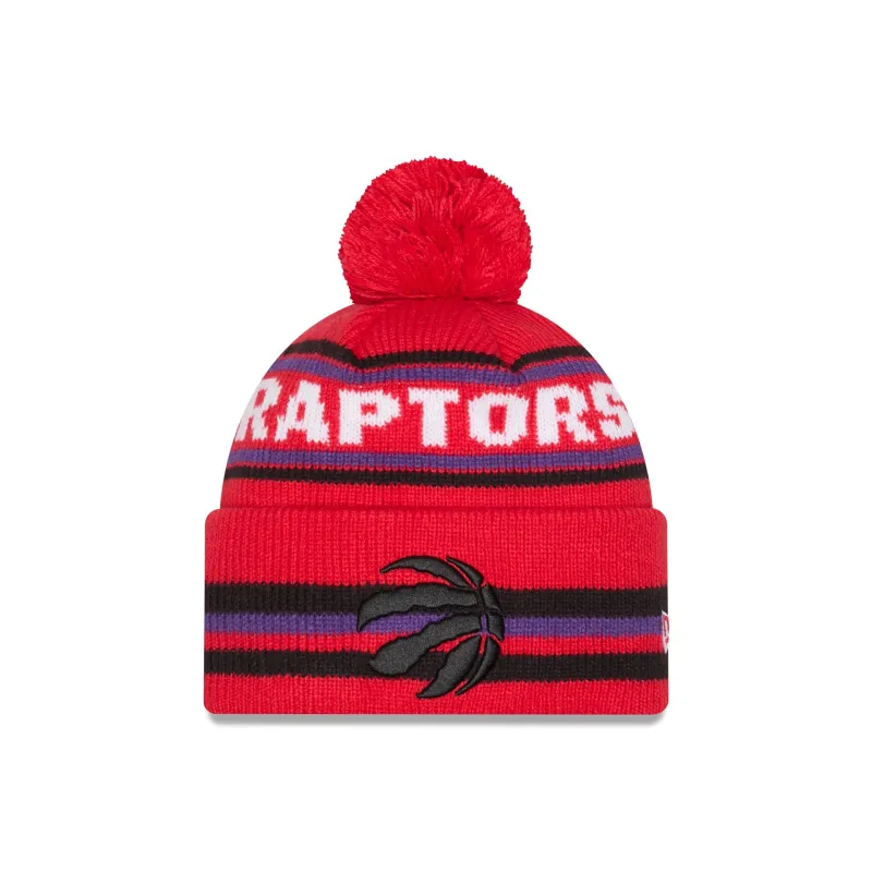 Toronto Raptors Classic Pom Knit Hat sold by New Era
