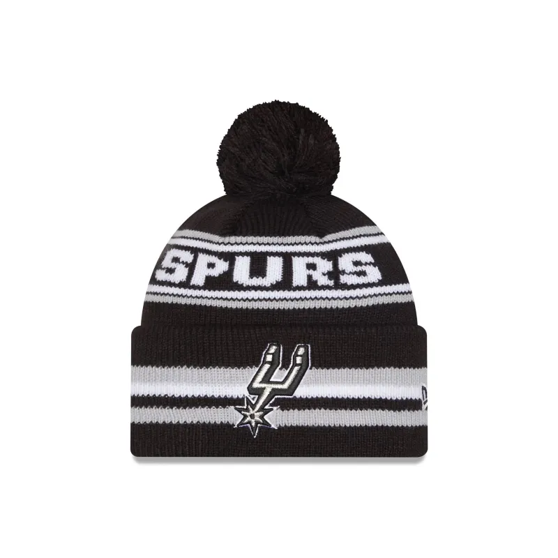 San Antonio Spurs Classic Pom Knit Hat sold by New Era