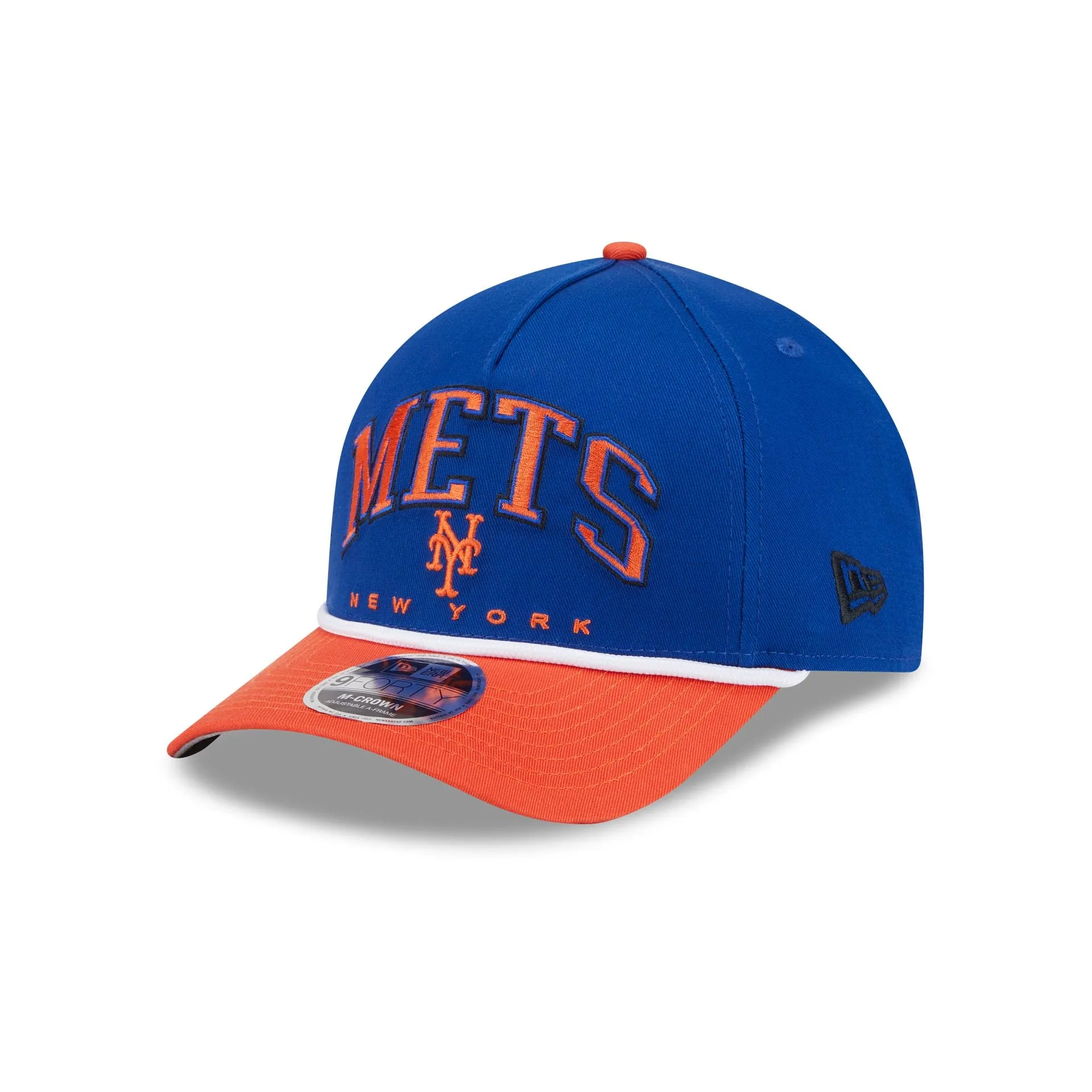 New York Mets Arch 9FORTY M-Crown A-Frame Snapback Hat sold by New Era