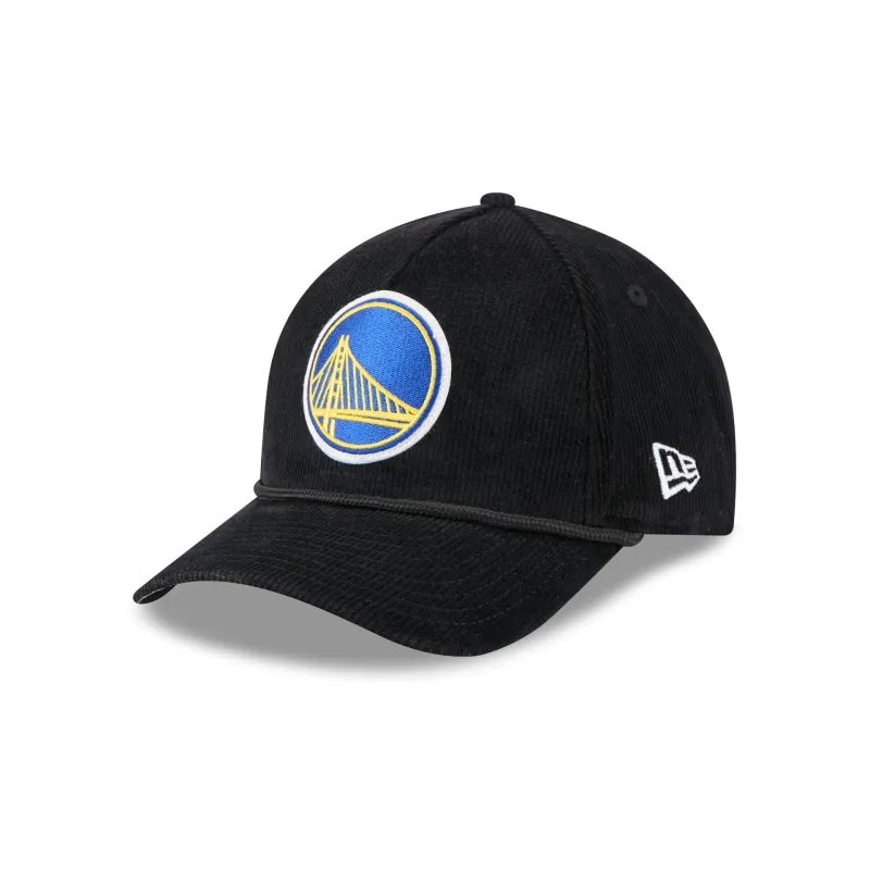 Golden State Warriors Corduroy 9FORTY M-Crown A-Frame Snapback Hat sold by New Era