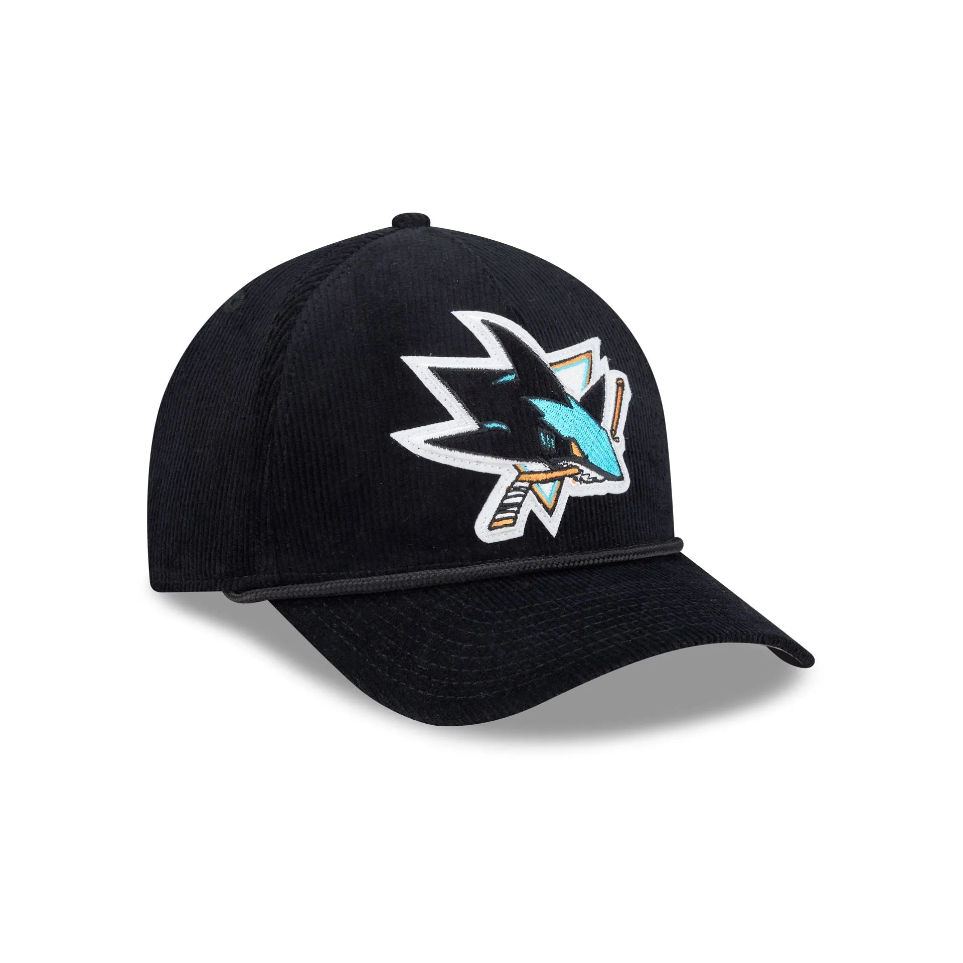 San Jose Sharks Corduroy 9FORTY M-Crown A-Frame Snapback Hat sold by New Era product image thumbnail 3