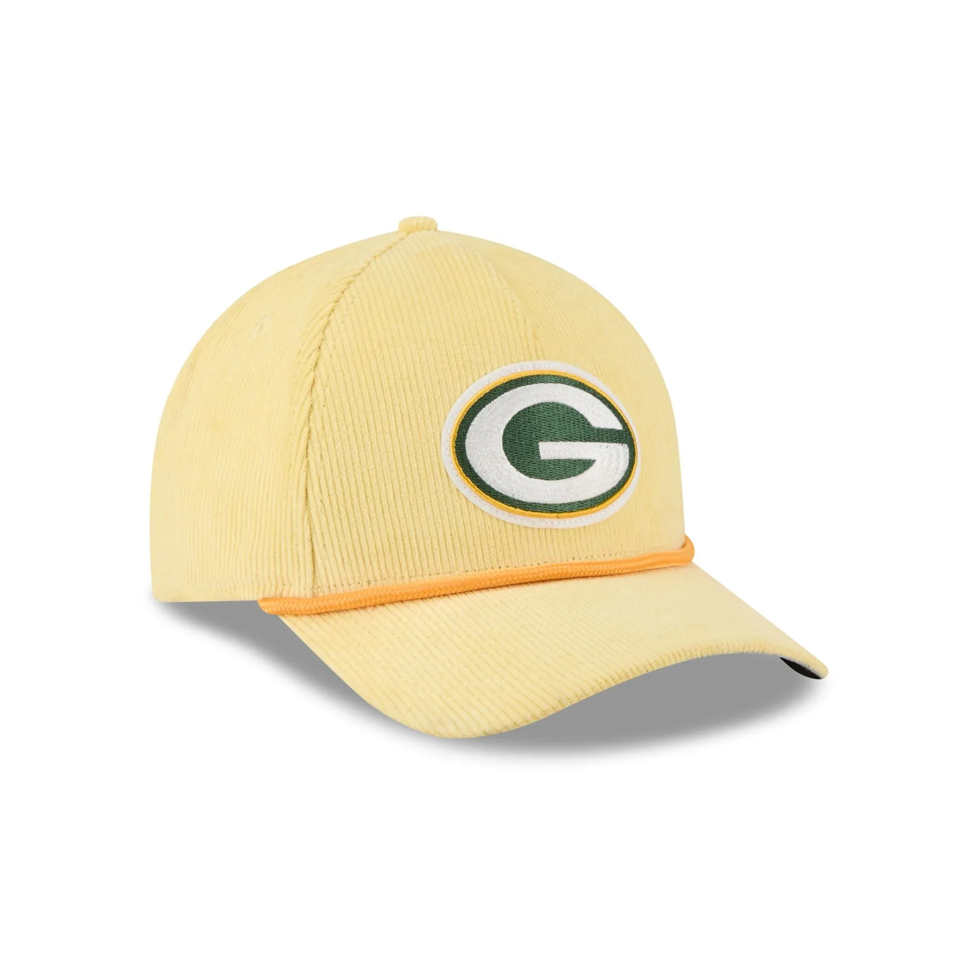 Green Bay Packers Corduroy 9FORTY M-Crown A-Frame Snapback Hat sold by New Era product image thumbnail 3