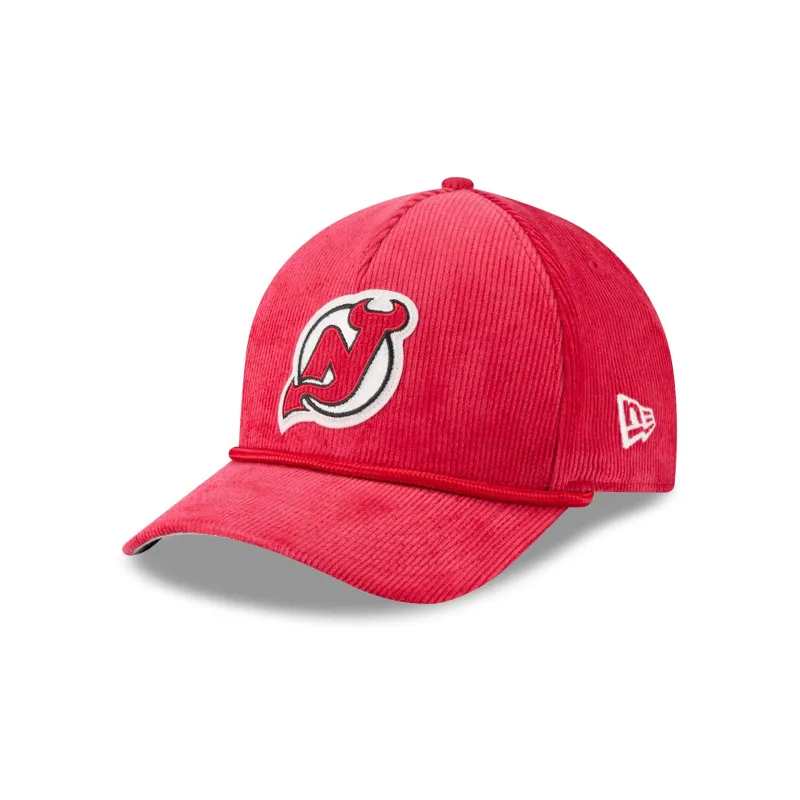 New Jersey Devils Corduroy 9FORTY M-Crown A-Frame Snapback Hat sold by New Era